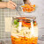 禾妙 腌咸菜罐子韩国泡菜坛子密封玻璃罐家用腌酸菜加厚玻璃坛子 加厚玻璃坛子  2斤