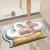 卡通3d视觉浴室吸水速干垫子卫生间立体防滑垫玄关入户门地垫 肉肉猫爪 4060cm
