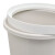 普利赛拉 压圈厕所卫生间垃圾桶简约办公室塑料纸篓垃圾篓 压圈小号颜色随机-150