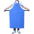 佳护耐低温防液氮冷冻围裙 蓝色液氮围裙（105*65cm左右）