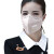 9389 化工防毒面具 喷漆防油烟粉尘农异味 防尘毒口罩（A-2面罩） 6002V(透气阀款)10个 一护口罩系列