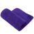 海斯迪克 清洁抹布毛巾 30×60cm 紫色(50条) 酒店物业卫生保洁吸水毛巾 HZL-189