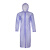 亿美 一来 imate Y179 PVC便装有袖雨衣 均码（件） 粉紫