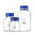 SIMAX透明丝口瓶蓝盖试剂瓶玻璃宽大口方形瓶100 250 500 1000ml 50ml 透明 GL32
