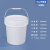 适用于加厚级塑料桶密封油漆涂料酱料化工空桶15/20升5kg25/10L公斤 10L白色-油嘴盖