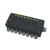 防水接线盒H420-4/6/8TF拖链线MINI传感器带LED显示灯 H420-4(不带线)