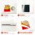 北欧ins风卡通可爱冰箱贴磁贴创意3d立体一套磁铁吸铁石磁扣磁力 E款 汉堡美食（11个） 大