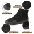 搏峰（BOFENG）保暖御寒特训鞋 防滑耐磨户外登山鞋劳动棉鞋 黑色 2022棉 黑色 39