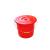 庄太太【17.5L有盖款】塑料手提水桶红色大小水桶带盖子耐摔