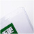 飞尔（FLYER）证件卡袋 防水卡套 硬胶套 胸卡套 pvc证件卡套 5.5cm×8.5cm 50个