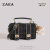 ZARA今年流行小手提包高级感小众设计包包女包2024新款单肩斜挎包 黑色