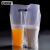 安赛瑞 一次性饮品打包袋 双杯24cm高 450ML（200个装） 塑料奶茶外卖打包袋 咖啡果汁茶饮料手提袋 24993
