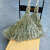 户外大卫物业大竹扫把清洁马路工地庭院加大铁扫帚铁 布条无叶竹扫把 1把