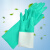 适用防化耐酸碱耐油防滑劳保橡胶洗衣工业防化学家务清洁洗碗手套 图片色 S