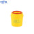 废物利器盒一次性黄色圆形针头锐器盒有盖诊所用大小型垃圾桶 8L圆形【50个】