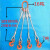钢丝绳吊索具压制钢丝绳组合吊具起重吊钩索具二肢三肢四肢 16吨4腿3米美式货钩