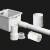 良浦 PVC线管杯梳 锁扣螺接 阻燃白色 适用于32线管 10个装 XT-SK32