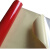 上柯 广告级反光膜 红色 宽124cmX长45.7m PET标牌丝印刻字贴纸交通反光膜贴条纸 A1411