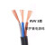 尚可 3芯电线电缆RVV3*1.5平方软护套电源线信号线护套线 RVV软铜丝3*1.5平方（100米）