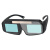 电焊眼镜自动变光烧焊工专用氩弧焊防强光防打眼防护目镜轻便 翻盖款 真彩视野