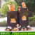 户外卡通创意垃圾桶雕塑公园景区幼儿园玻璃钢动物松鼠果皮箱分类定制 HY1643B 猪妈妈垃圾桶
