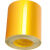 HKNA  反光警示胶带 交通反光贴纸反光膜 黄色 100mm*50m 单位：卷