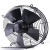 外转子轴流风机YWF4E/4D-300/350/400/450/500冷库冷干机风扇380V YWF4D500S380V中速