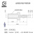 PP螺纹接头 美制27牙NPT电磁阀接头 10-32水嘴 28牙UNF螺纹接头 3.2mm（1/8）—1/4-28UNF 11mm 现货