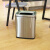 迪恩斯（DEANS）不锈钢垃圾桶厕所卫生间厨房无盖直投果皮桶洗手间擦手纸垃圾桶方形20升