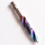 米茨 CDK16蓝色纳米涂层手用螺旋丝锥 高速钢钻攻一体复合丝锥打孔工具六角柄麻花钻头 长款M5*0.8 