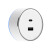 SNRMA轨道插座排插移动轨道插座导轨厨房客厅卧室无线排插适配器 白色-蓝灯-USB+type-c