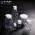 定制适用于塑料透明小口瓶 透明广口瓶 透明大口瓶 PET聚酯样品瓶 透明小口 200ml