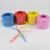 塑料绳全新料彩色塑料绳子捆扎绳打包绳包装绳撕裂膜带草球扎口绳 全新料-白色-150克