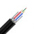 首千 SHOCHAN光电复合缆光纤8芯复合光缆带2芯0.75平方电源一体线 100米 SQ-GYXTW-8B1-2*0.75