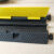 压线板线槽减速带橡胶PVC电缆护线槽板水管盖线板演出展会过线槽 黄黑减速带特大槽