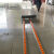 卸货神器4O宽流利条滑轨弯道无动力卸货滑梯滑轮轨道运输工具 50宽流利条弯道