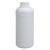 水杉1000ml毫升塑料氟化瓶1L升特厚HDPE内聚四氟乙烯涂层胶水试剂瓶实验室塑料瓶样品瓶 1L白色（配内盖）