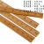 定制裁缝竹尺服装木尺子做衣服测量打版一市尺缝纫工具裁剪量衣尺1米 40英寸双面 长1米