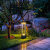 初构想（CHUGOUXIANG）户外太阳能草坪灯简约现代庭院灯水草地花园景观灯家用别墅路灯 接电款双柱90cm暖光