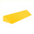 台阶斜坡垫塑料室内家庭用门槛板扫地机器人爬坡垫过门坎防滑三角垫 黄色 长100宽10高4cm