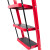 金固牢 多功能折叠人字梯 红色加厚便携多用储物登高梯子 四步梯 KZS-683