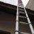 8米伸缩梯铝合金梯子7米升降梯单面直梯登高梯工程梯收缩梯梯 单面6.2+钩子+平衡杆