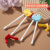 儿童筷子训练筷3岁6岁家用木质辅助器防滑宝宝专用硅胶学习 黄色恐龙+蓝色独角兽