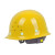 GUANJIE固安捷1533玻璃钢盔式安全帽（YD型下颏带）*1顶 黄色 黄色