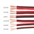 RVB红黑平行线 2芯双并线电线监控电源线 双色电子线 红白 2X0.3平方/10米