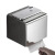 沸耐笙 FNS-31529 不锈钢纸巾盒卫生间防水抽纸盒 K15特厚亮光 1个
