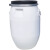 加厚法兰桶 密封桶塑料桶 30-200升圆桶 级铁箍桶200L化工桶水桶 200升蓝色全新料特厚双环桶