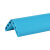 稳斯坦 WST201 安全防撞条 包边护角 包角防撞贴 墙角保护条 35*35*7mm(1米长-深蓝)