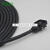编码器电缆线MR-J3ENCBL3 5 10 15 20M-A1-H 高柔性拖链电缆 黑色 10m
