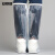 安赛瑞 高筒防雨鞋套 便携防滑防雪防水雨具 非一次性加厚底雨靴套 白色透明 S 3G00037